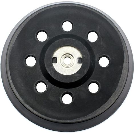 Schleifteller, 125 Mm Schleifplatte, Teller Für Metabo Sxe 325 Intec 425 Turbotec 631220000 (schwarz)