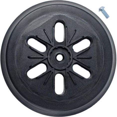 Schleifteller Für Bosch Exzenterschleifer Gex 150 Ac, Pex 15 Ae, Gex 150 Turbo Ø 150 Mm Mit Schrauben, Kompatible Schleifscheibe Für Bosch
