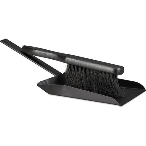 Zu Asche Von Kamin Und Besen Aus Stahl Für Ofen, Herd, Kamin 37 Cm, Schwarz