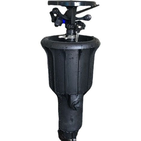 Turbosprinkler Mit Spritzschutzarm – Optimierte Hubhöhe – Werkzeugloser Düsenwechsel – Niederdruckbetrieb