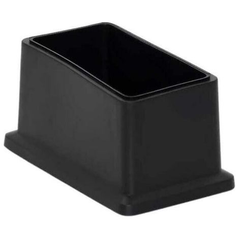 8er-set Rechteckige Aufsätze Aus Weichem Pvc – Bodenschutz 25 X 50 Mm – Reduziert Lärm Und Verhindert Kratzer