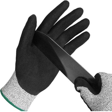 Gant Anti-schnitt, Austernhandschutz Der Stufe 5 Aus Edelstahlgeflecht, Geeignet Für Arbeitshandschuher Bei Austern, Fleischschneiden, Gartenarbeit Und Schnitzerei (m)