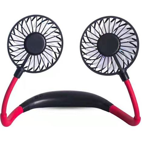 Halsventilator, Tragbarer Handgehaltener Usb-mini-ventilator Für Sport