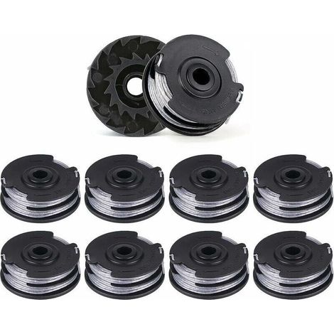 10er-pack Ersatz-fadenspulen Für Rasentrimmer, Doppellinie, Länge 6 M X 1,6 Mm, Passend Für Bosch-modelle Art 30-36 Li, Art 30, Art 27 Und Art 24.