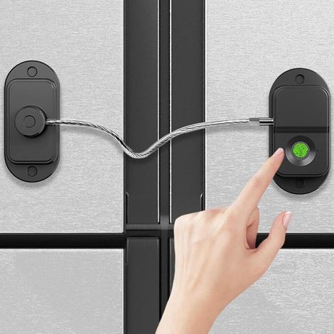 Kühlschrank-sicherheitsverriegelung Für Kindersicherung, Intelligente Fingerabdruck-verriegelung Für Schränke, Geschirrspüler Und Gefriertruhen