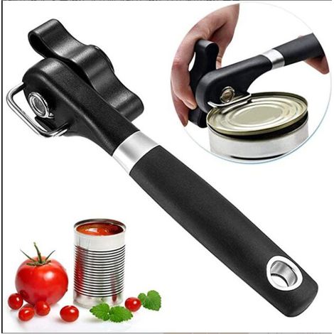 Sicherer Dosenöffner Mit Glatter Schnittkante – Tragbarer Manueller Dosenöffner, Ergonomisch Mit Glatter Kante, Aus Lebensmittelechtem Edelstahl Für Küche Und Restaurant