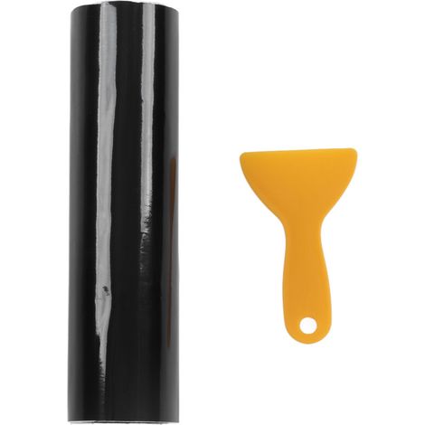 Schwarzer, Glänzender Sonnenstreifen Für Autowindschutzscheibe, Universeller Pvc-aufkleber Für Pkw-windschutzscheiben, 140x20cm