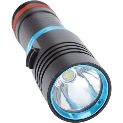 Taschenlampe Für Tauchen, 5000 Lm, Ipx8 100 M, Wasserdicht Unter Wasser, Led-l2-perlen Mit Stufenlos Einstellbarer Helligkeit, Hochwertige Unterwasser-tauchlampen