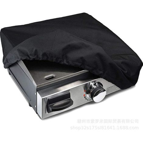 Kleiner Deckel Für Bbq-grill, Pfannendeckel Für Grillpfanne, Staubdichter Abdeckungsdeckel Für Barbecue, Wasserdichte Hülle, Schutzabdeckung Für Outdoor-grill, Schwarz, 17 Zoll (444415)