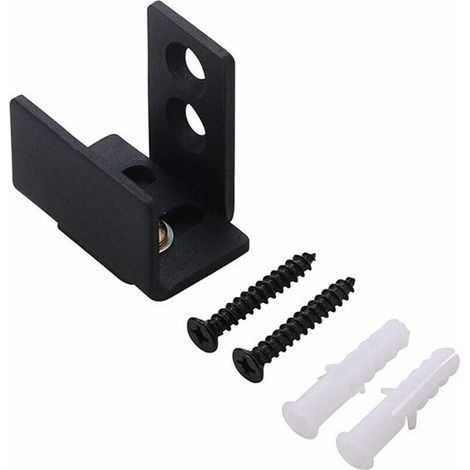 Bodenschiene Für Schiebetür – Kohlenstoffstahl – Kompatibel Mit Dicke 2,5-3,5 Cm – Bohrfreie Installation – Rostbeständig – Versaillesfr