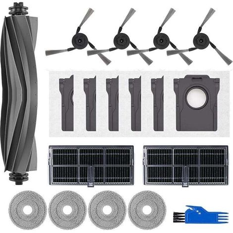 Alovez Zubehör-set Für Dreame X40 Ultra Complete / X40 Master / L40 Ultra/mova P50 Pro Ultra Saugroboter, 1 Hauptbürste,