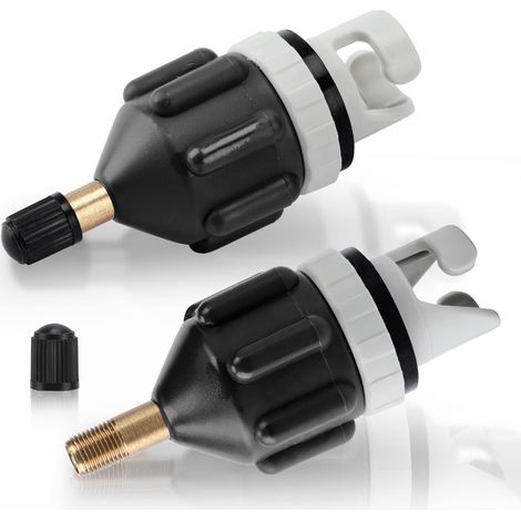 2-teiliges Adapter-set Für Kajaks, Sup-adapterventil, Luftpumpen-konverter Für Kanus Und Stand-up-paddleboards