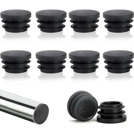 Satz Von 10 Runden Lattenkappen, 22 Mm, Runde Rohrlattenkappen, Runde Kunststoff-stuhlkappen, Runde Flügelkappen, Perfekter Schutz Für Möbel Und Böden