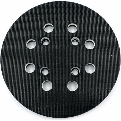 Schleifteller 125 Mm – Mittlere Härte – 8 Löcher Für Bosch-schleifmaschinen Pex 300/400 Ae Und Advanced Orbit 18