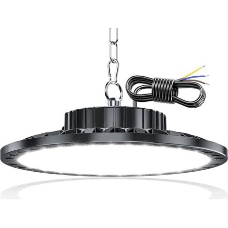 Industrielle Led-flutlicht 100w, 10000 Lumen, Ip65 Wasserdicht, 7000k Kaltweiß, Flexible Installation Für Werkstätten Und Lagerhallen, 10000lm