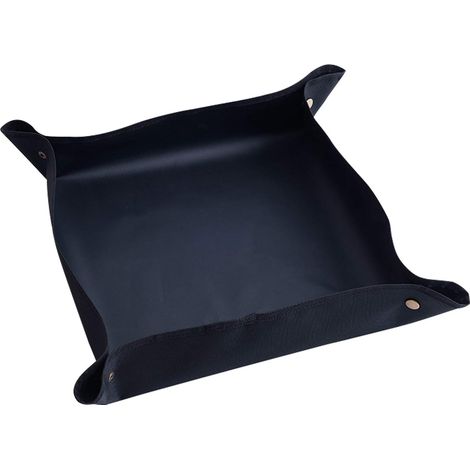 Pflanz-umtopfmatten, Quadratisch Und Tragbar, Faltbar, Für Innenbereich Und Pflanzentransplantation, Wasserdichte Umtopfplane Schwarz - 100 Cm × 100 Cm