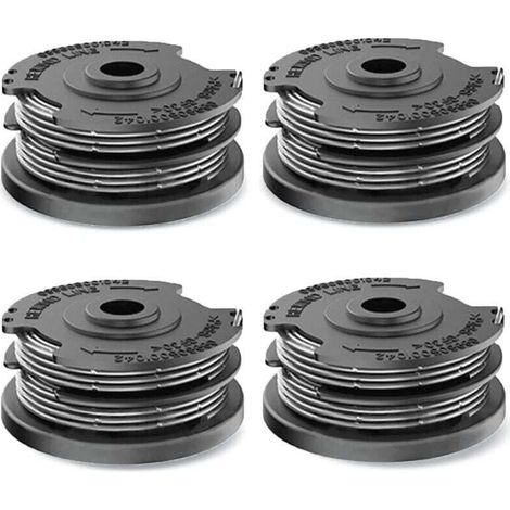 4 Stück Spulen Mit Faden Für Bosch Rasentrimmer, Ersatz-nylonfaden-spule Für Bosch Art 24, 27, 30 Und Art 30-36 Li (6,1 M X Ø1,65 Mm) – F016800351