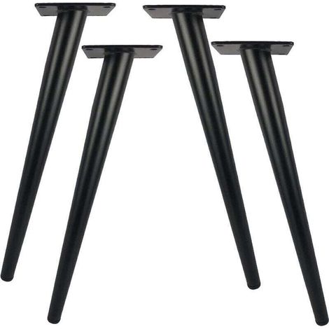 Satz Von 4 Metall-tischbeinen, 30 Cm Lang, Für Moderne Möbel, Kommode, Schrank, Schreibtisch, Stuhl, Ottomanen, Ersatz-möbelfüße, Tragfähigkeit 800 Kg