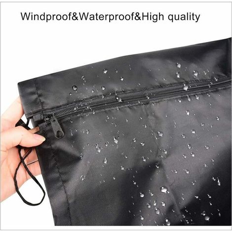 Regenschirm-trocknerabdeckung, Wasserdicht, Wäschetrockner-abdeckung Mit Reißverschluss, 210d Oxford Winddichte Abdeckung Für Wäscheständer (168×30 Cm)