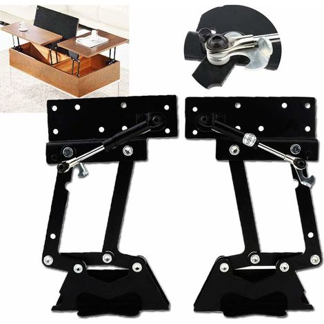 Scharnier Für Möbel Mit Feder – Robuster, Rostfreier Stahl – Tragkraft 50 Kg – 2er-pack – Verwandelt Couchtisch In Multifunktionalen Tisch - 100 Lb