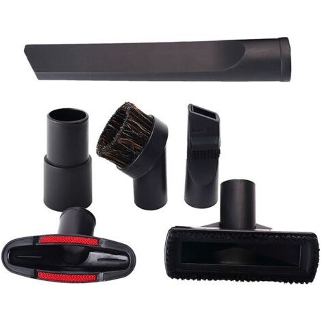 Staubsaugerzubehör, 6-teiliges Set Mit Saugdüsen, Flachdüse Und Bürste Für Staubsauger, Universelles Zubehörset Kompatibel Mit Allen Marken (32mm/35mm)