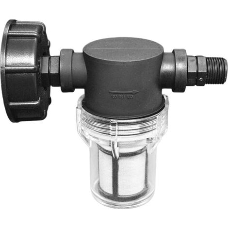 Tankanschluss Für 1000-l-ibc-container, Gartenschlauchadapter Für Regenwassersammler Mit Filterfunktion, S60x6 Ibc-wassertankadapter (1/2'' Außengewinde)