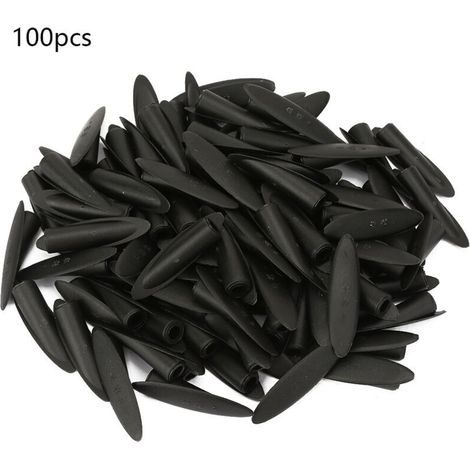 100 Stück 9,5 Mm Holzstücke Für Taschenlochbohr-schablone, Zubehör Für Holzbearbeitungswerkzeuge (schwarz)