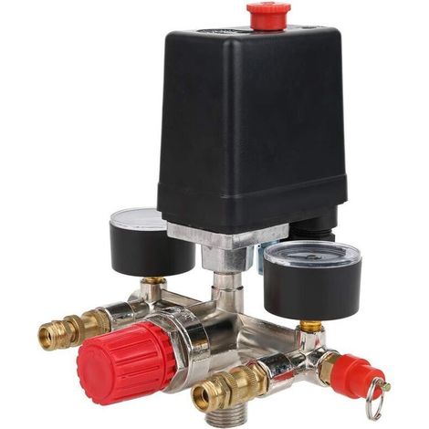 Druckschalter Für Luftkompressor, Sammlerregler, Steuerventil Des Druckschalters Für Luftkompressor 90-120 Psi