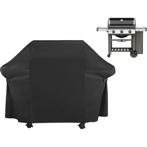 Housse Barbecue, Grillabdeckung, 152x76x122cm, 420d Oxford-gewebe, Uv-beständige, Wasser- Und Feuchtigkeitsabweisende, Wasserdichte Abdeckung Für Outdoor-barbecues Und Grills, Passend Für Weber