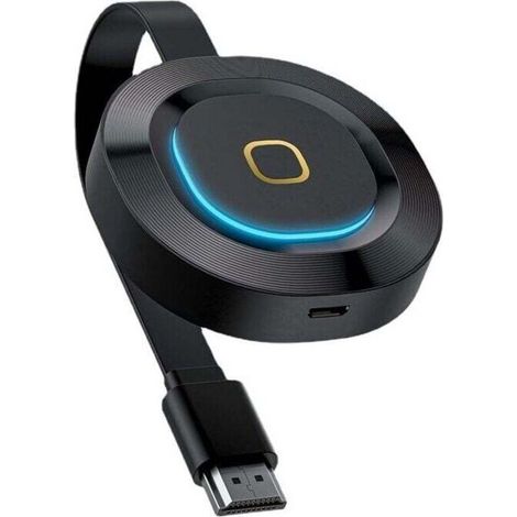 Kabelloser Wifi-dongle Für Bildschirmanzeige - Wifi-empfänger Für Drahtlose Anzeige, 5 Ghz + 2,4 Ghz - 4k-kompatibler Adapter Für Drahtlose Anzeige, Kompatibel Mit Android/ios/pc/tv/monitor, Schwarz (