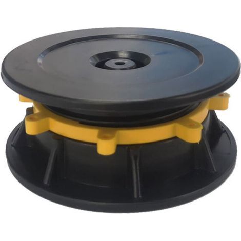 Satz Aus 4 Höhenverstellbaren Terrassenfüßen Universal Für Balken Und Platten, Bodenrahmenstütze Aus Steinplatten, Universelle Stütze, M 30-47mm