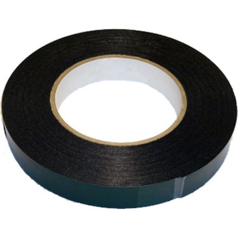 Schwarzes Doppelseitiges Schaumstoff-klebeband Für Mehrere Oberflächen, 25 Mm X 10 Meter