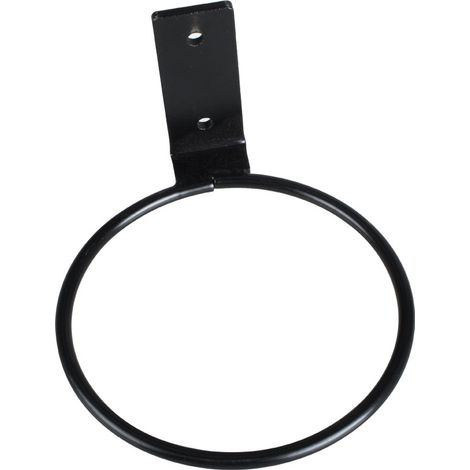 Wandhalterung Für Blumentopf Aus Eisen, Durchmesser 20 Cm, Nicht Klappbar, Schwarz, Geeignet Für Balkon, Garten Oder Zuhause, 1 Stück