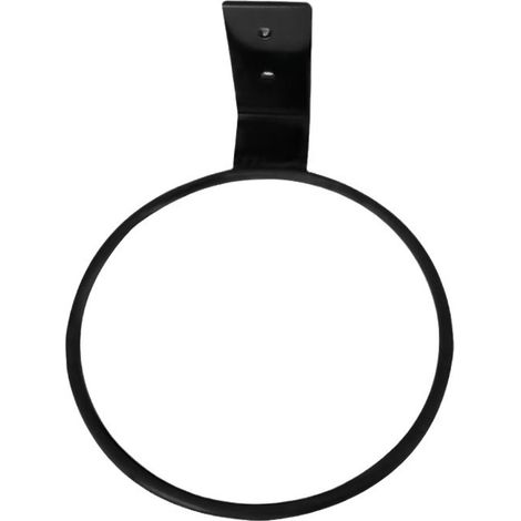 Wandhalterung Für Blumentopf Aus Eisen, Durchmesser 11 Cm, Nicht Klappbar, Schwarz, Geeignet Für Balkon, Garten Oder Zuhause, 1 Stück