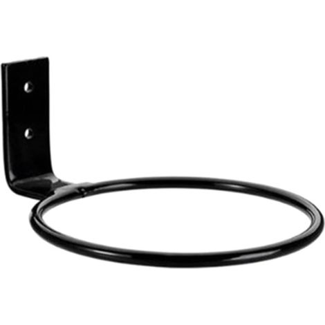 Eisen-wandhalterung Für Blumentopf, Durchmesser 15 Cm, Nicht Klappbar, Schwarz, Geeignet Für Balkon, Garten Oder Zuhause, 1 Stück