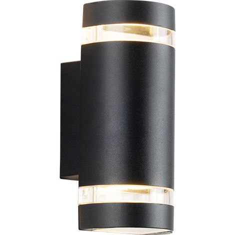 Moderne D-förmige Außenleuchte Aus Aluminium – 17 Cm X 12 Cm X 6 Cm, Ohne Glühbirne