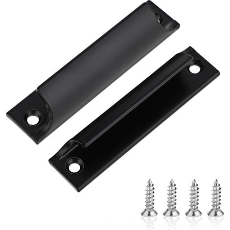 Satz Mit 2 Äußeren Balkontürgriffen Aus Aluminiumlegierung Mit Stahlschrauben – Äußerer Fenstertürgriff Für Beschläge.