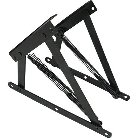 Paar Untere Scharniere Für Das Staufach Eines Schlafsofas, Hebemechanismus Mit Federscharnier Für Den Lattenrahmen Eines Klappbaren Und Neigbaren Stuhls, Scharnier Und Federkasten