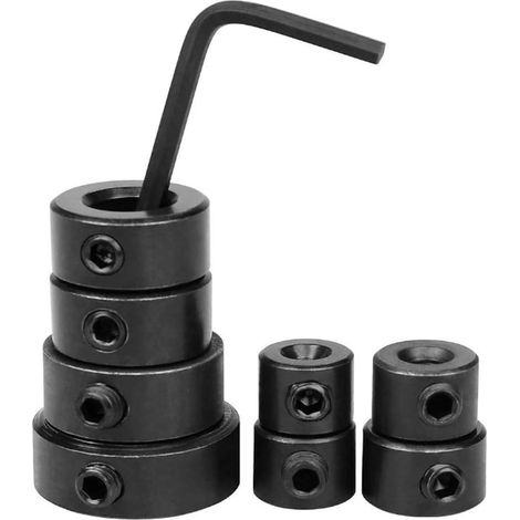 Tiefenanschlag Ring, 8 Stück Bohrtiefenbegrenzer, 3-16 Mm Bohrer Positionsbestimmer, Tiefenbegrenzer