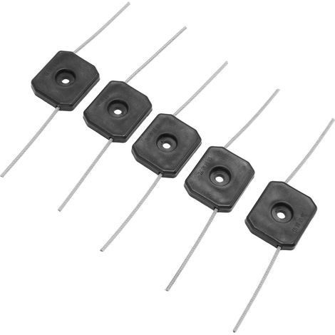 5 Stück 150 Mm Trimmerkopf Zubehör Für Rasentrimmer, Kunststoff- Und Faden-schneidkopf, Effizient Für Garten Und Rasenflächen