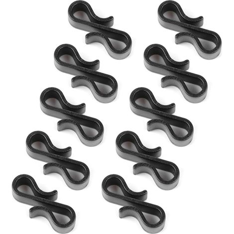 10er Set S-förmige Dachrinnenhaken Zur Weihnachtsbaumdekoration, Innendekoration