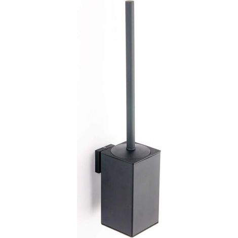 304 Edelstahl-wc-bürste, Wandmontierter Wc-bürstenhalter, Schwarz