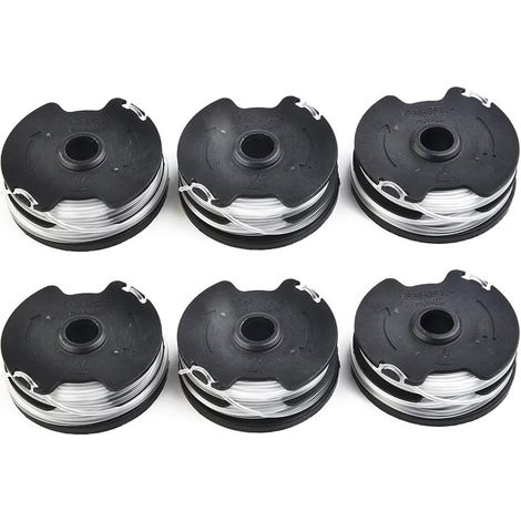 Set Mit 6 Spulen Für Den Kabellosen Rasentrimmer Lidl Parkside Prta 20-li A1, B2, C3-6