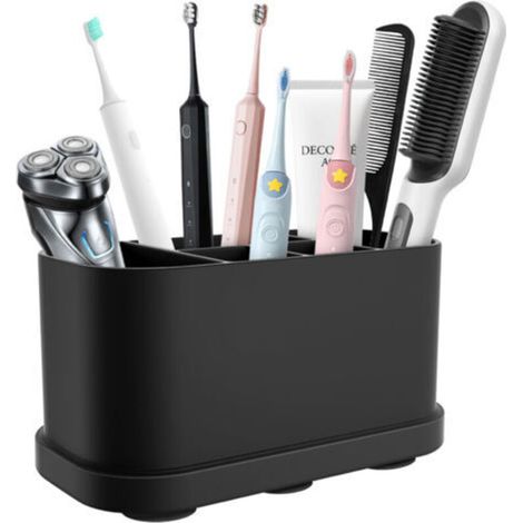 Aufbewahrungsbox Für Das Badezimmer, Geeignet Für Rasierer, Zahnpasta, Gesichtsreiniger Usw., Multifunktionales Büro-regal Mit Abflussloch.