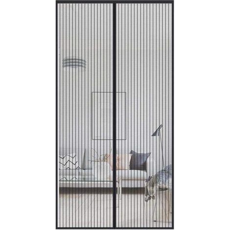 Robuste Magnetische Fliegengitter Mit Komplettem Rahmen Und Magneten Für Fenstertüren, 120 X 240 Cm