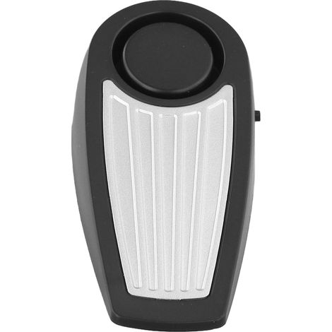 Tragbarer Türstopper Mit 130 Db Starkem Alarm, Sicherheitskeil Für Zuhause, Reisen Und Wohnheim, Einbruchschutz Für 5-25 Mm (schwarz)