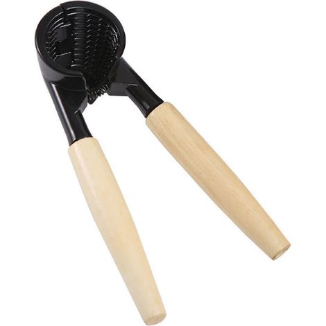 Nussknacker Und Flaschenöffner, Holzgriff, Komfortabel, Zum Einfachen Knacken Von Nüssen Und Öffnen Von Flaschen