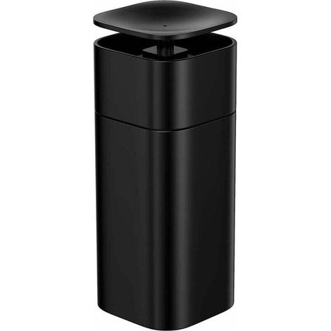 Vakuum-pumpflasche Mit Push-down-mechanismus, Flüssigkeitspumpflasche Mit Push-down-mechanismus Für Nagellack Und Make-up-entferner (schwarz)