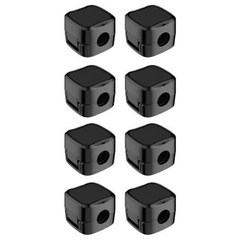 8er-pack Magnetische Kabelhalter Mit Selbstklebenden Kabelclips Für Usb-ladekabel Und Stromkabel, Für Zuhause Und Büro (schwarz)
