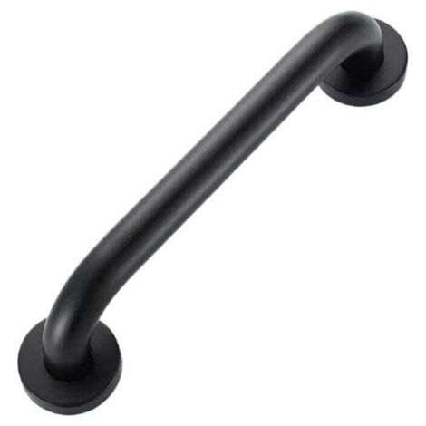 Duschgriff – Schwarz – 400 Mm – Sicherheitsgriff Für Die Dusche – Barrierefreier Toilettenhalteschaft – Stützgriff Für Die Toilette – Griff Für Dusche Und Wc